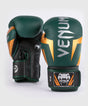 Venum Boxhandschuhe Elite – Grün/Bronze/Silber