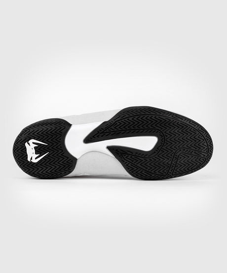 Chaussures de boxe Venum Contender – Blanc/Gris – Chaussures de boxe