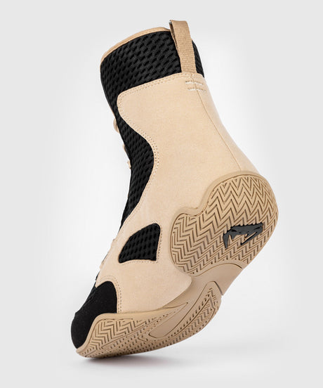 Chaussures de boxe Venum Contender – Noir/Beige – Chaussures de boxe