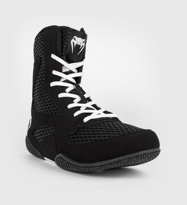 Chaussures de boxe Venum Contender – Noir/Blanc – Chaussures de boxe