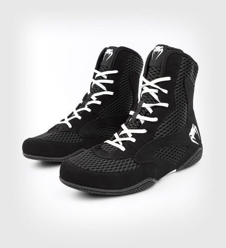 Chaussures de boxe Venum Contender – Noir/Blanc – Chaussures de boxe