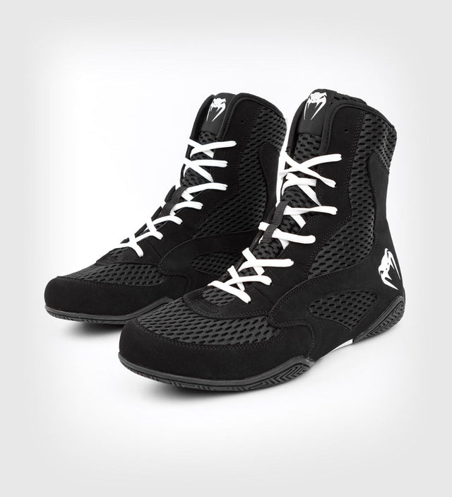Chaussures de boxe Venum Contender – Noir/Blanc – Chaussures de boxe
