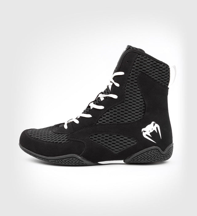 Chaussures de boxe Venum Contender – Noir/Blanc – Chaussures de boxe