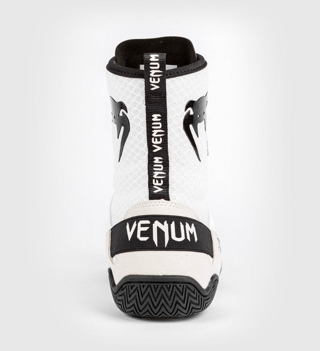Venum Boxschuhe Elite – Weiß/Schwarz – Boxschuhe
