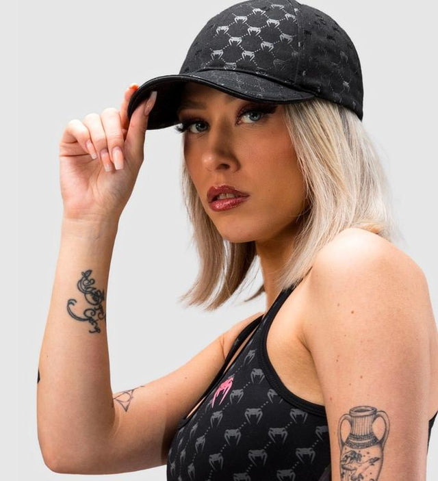 Casquette Venum Club Cap Monogram – Noir – Casquettes & bonnets