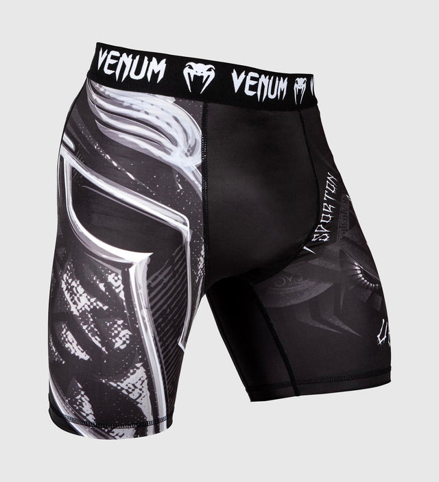 Venum Kompressionsshorts Gladiator 3.0 – Schwarz/Grau/Weiß – Kompressionsshorts