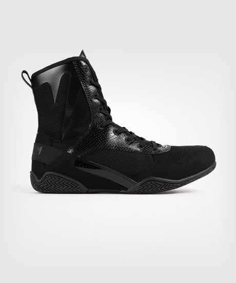Venum Elite Boxschuhe – Schwarz