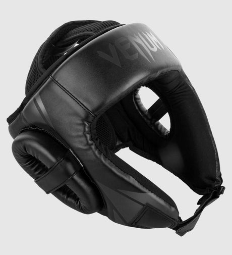 Casco da boxe Venum Challenger 'Open Face' – Nero
