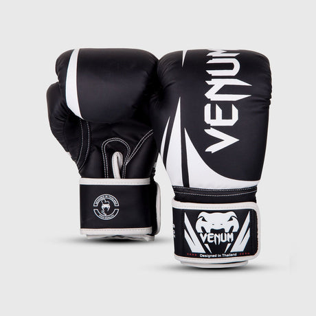 Guantoni da boxe Venum Challenger 2.0 Kids – Nero/Bianco