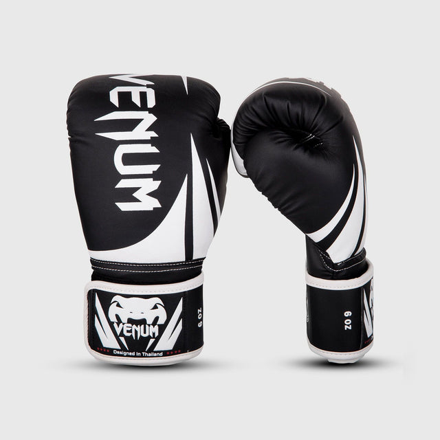 Guantoni da boxe Venum Challenger 2.0 Kids – Nero/Bianco