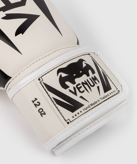 Guantes de boxeo Venum Elite – Blanco/Negro – Guantes de boxeo