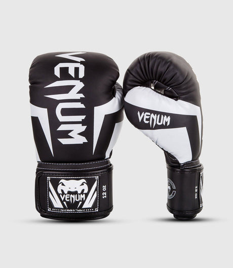 Gants de boxe Venum Elite – Noir/Blanc – Gants de boxe