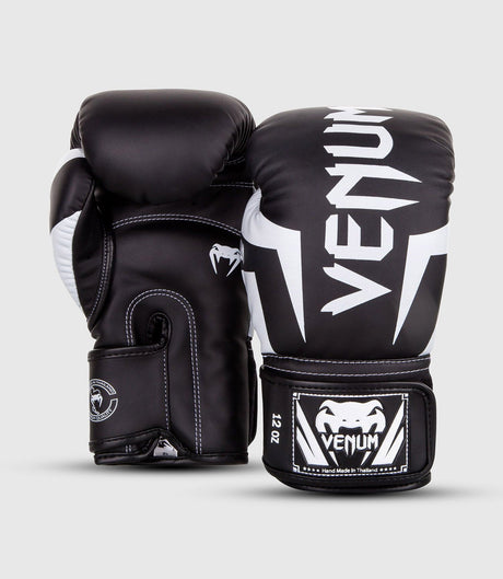 Gants de boxe Venum Elite – Noir/Blanc – Gants de boxe