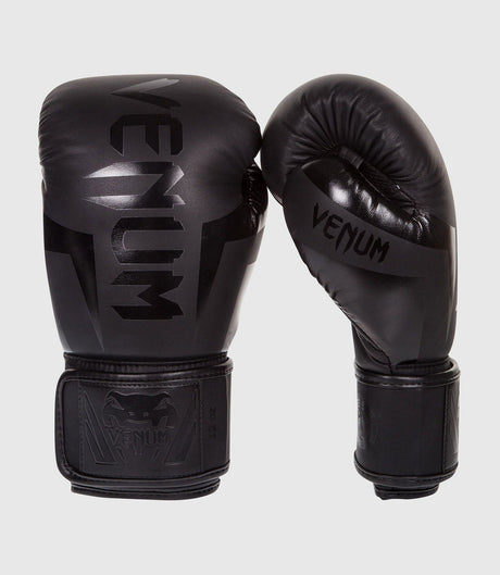 Gants de boxe Venum Elite – Noir/Noir – Gants de boxe