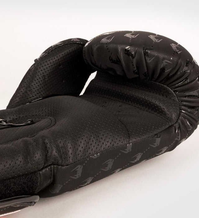 Gants de boxe Venum Impact Monogram – Noir/Or rose