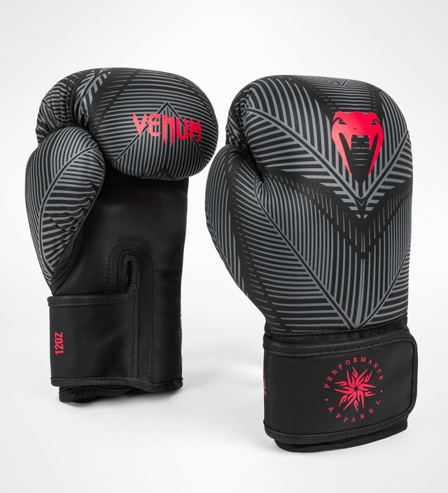 Gants de boxe Venum Phantom – Noir/Gris/Rouge