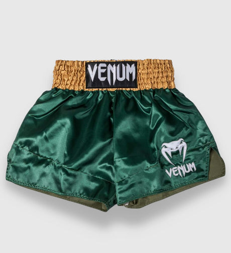 Venum Kickboks Broekje Classic 2.0 - Groen/Goud/Wit - Shorts
