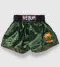 Shorts de kickboxing Venum Classic 2.0 – Vert/Noir/Or