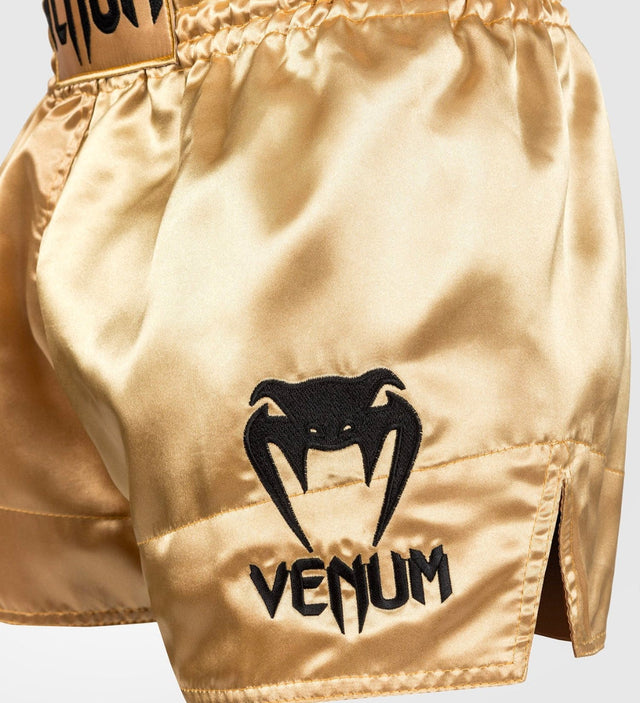 Pantalones de kickboxing Venum Classic – Oro/Negro