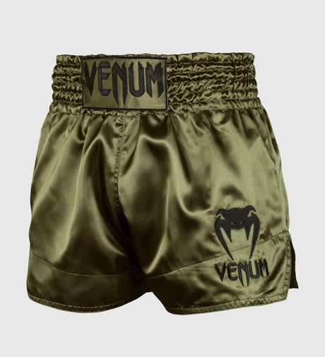 Shorts de kickboxing Venum Classic – Kaki vert