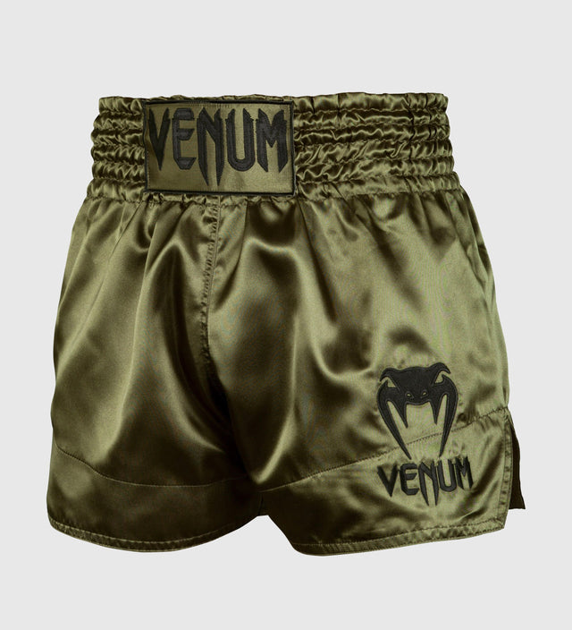Shorts de kickboxing Venum Classic – Kaki vert