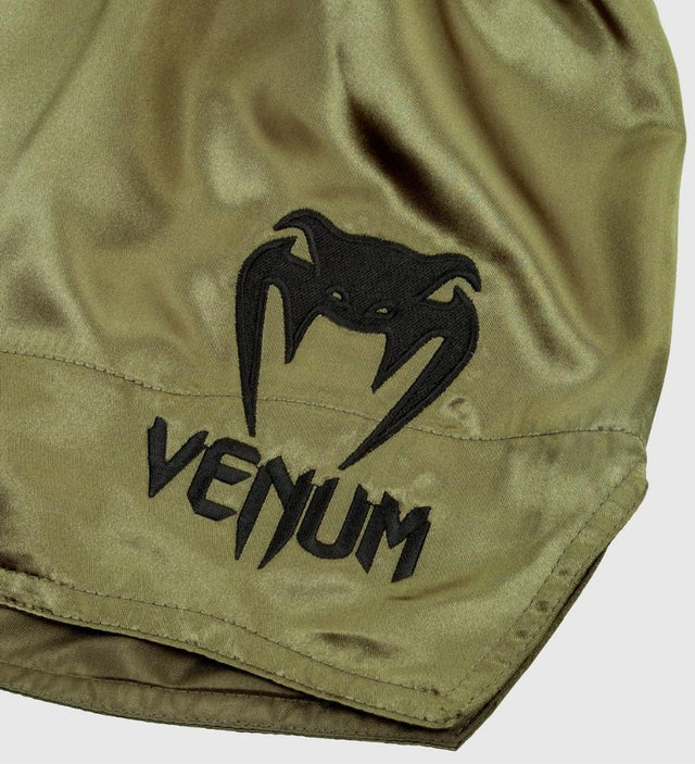 Shorts de kickboxing Venum Classic – Kaki vert