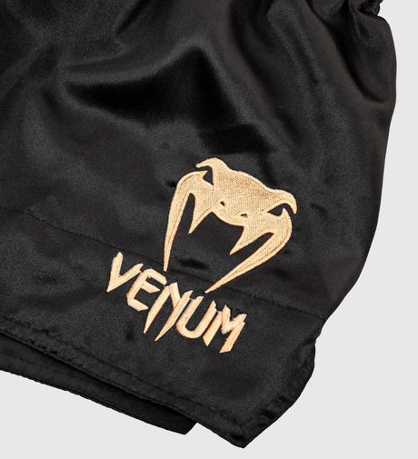 Shorts de kickboxing Venum Classic – Noir/Or