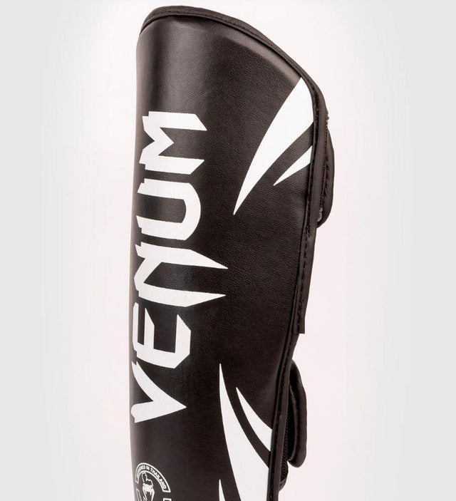 Protège-tibias Venum Challenger Kids – Noir/Blanc – Protège-tibias