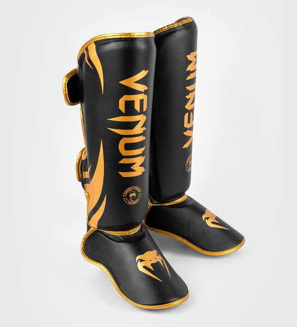 Venum Scheenbeschermers Kickboks Challenger - Zwart/Goud