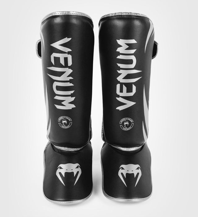 Paratibie Kickboxing Venum Challenger – Nero/Argento – Paratibie