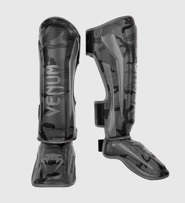 Venum Scheenbeschermers Kickboks Elite - Camo Grijs