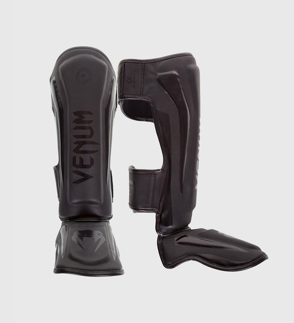 Venum Schienbeinschoner Elite – Schwarz