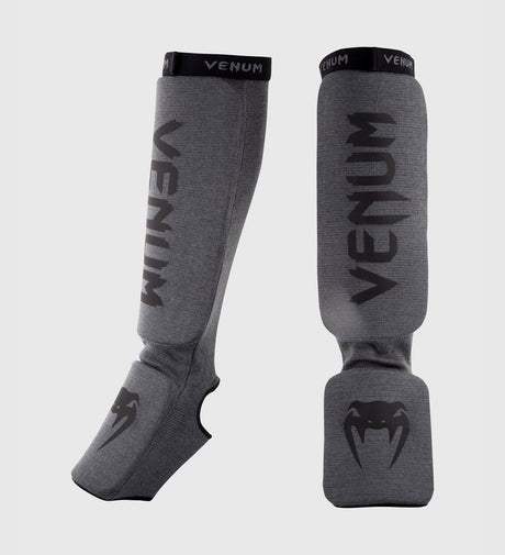 Paratibie Kickboxing Venum Kontact – Grigio/Nero – Paratibie