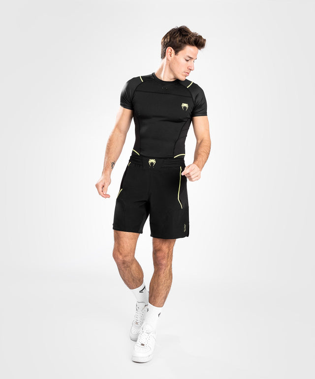 Shorts de MMA Venum Fusion 2.0 – Noir/Jaune