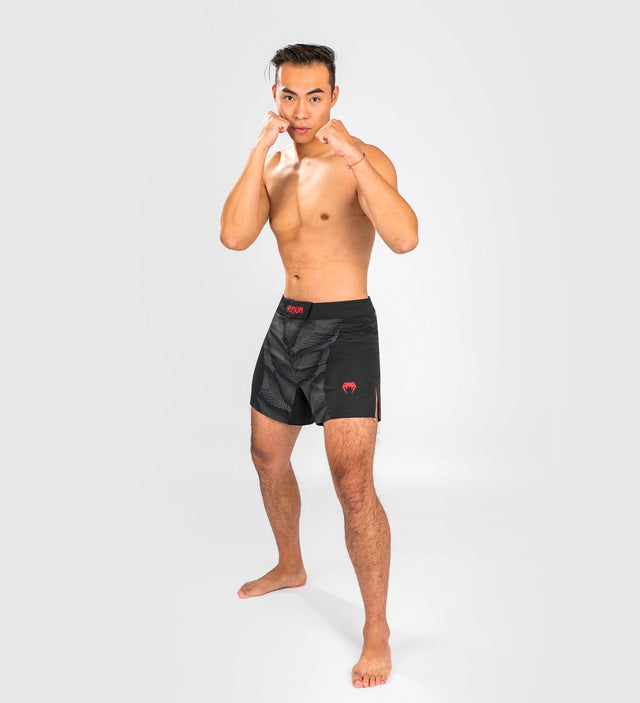 Venum MMA Shorts Phantom – Black/Grey/Red