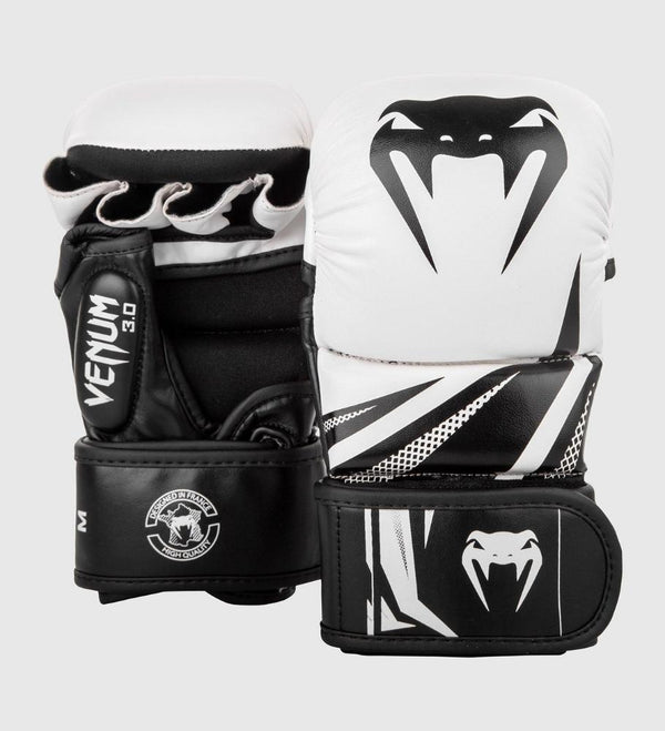 Gants de sparring MMA Venum Challenger 3.0 – Blanc/Noir