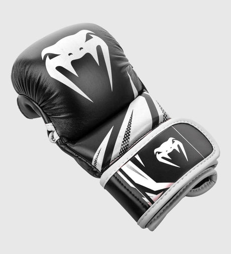 Venum MMA Sparring Gloves Challenger 3.0 – Black/White – MMA sparring gloves