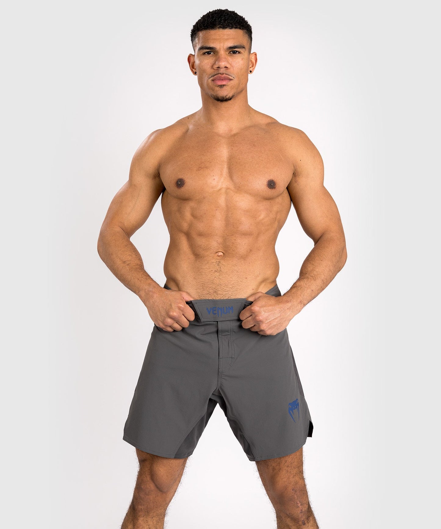 Venum MMA Shorts Contender - Grijs/Blauw - Shorts