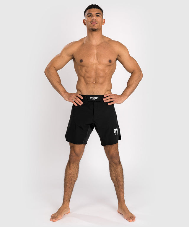 Pantalones de MMA Venum Contender – Negro/Blanco
