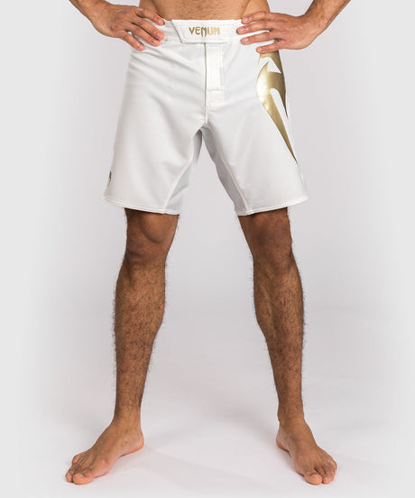 Venum MMA Shorts Light 5.0 – Weiß/Gold – Shorts