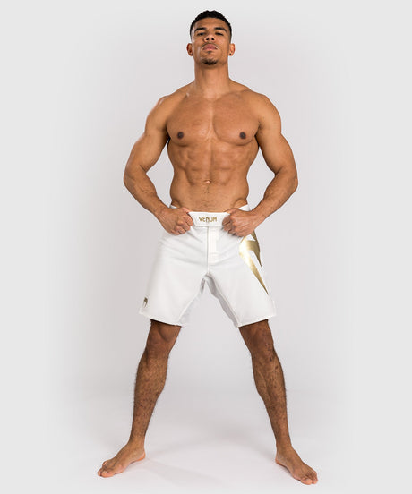 Venum MMA Shorts Light 5.0 – Weiß/Gold – Shorts