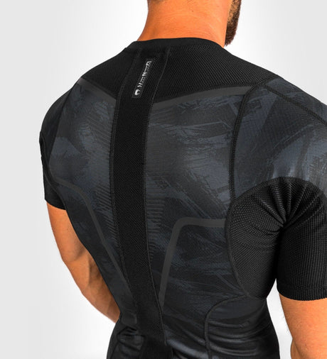 Rashguard Venum Electron 3.0 manches courtes – Noir – Rashguard