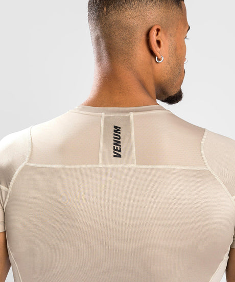 Rashguard Venum G-Fit Air manches courtes – Sable