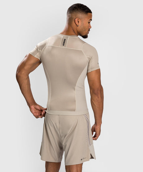 Rashguard Venum G-Fit Air manches courtes – Sable