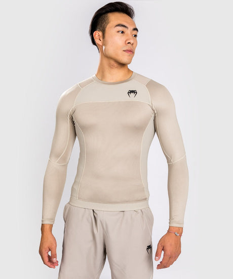 Rashguard Venum G-Fit Air manches longues – Sable