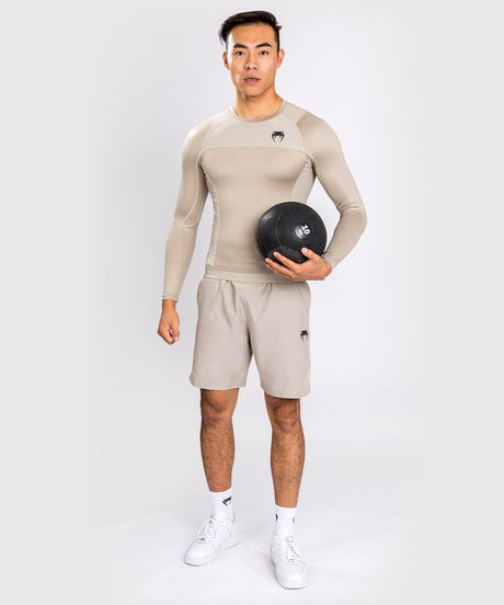 Rashguard Venum G-Fit Air manches longues – Sable