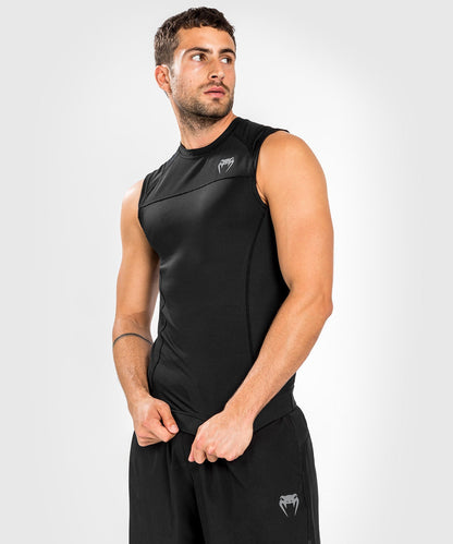 Venum Rashguard G-Fit Air Mouwloos - Zwart/Zwart - T-Shirt