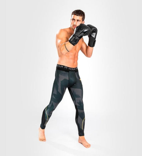 Venum Spats Razor - Schwarz/Gold - Spats