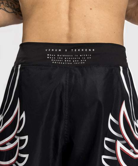 Shorts de MMA Venum x TEKKEN 8 – Jin Kazama – Bleu/Noir/Blanc