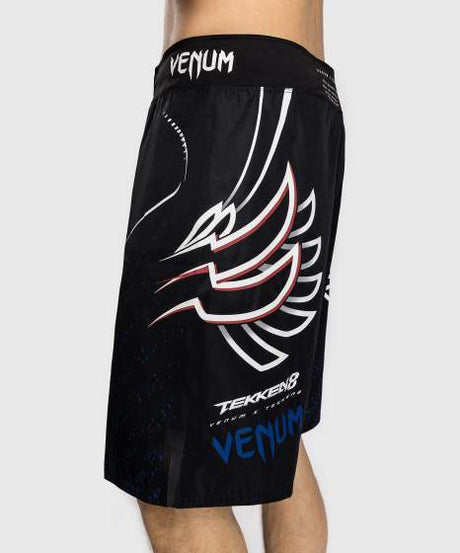 Venum x TEKKEN 8 MMA-Shorts – Jin Kazama – Blau/Schwarz/Weiß